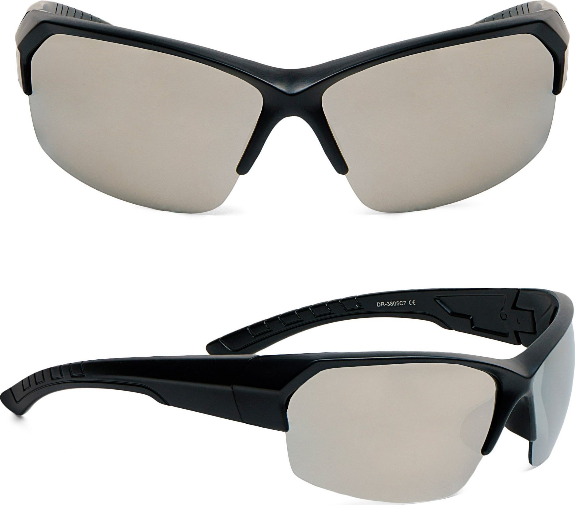 Aleszale Okulary Przeciwsłoneczne Lustra Uv Sportowe Driver - Ok-Sun-Dr-3805C7