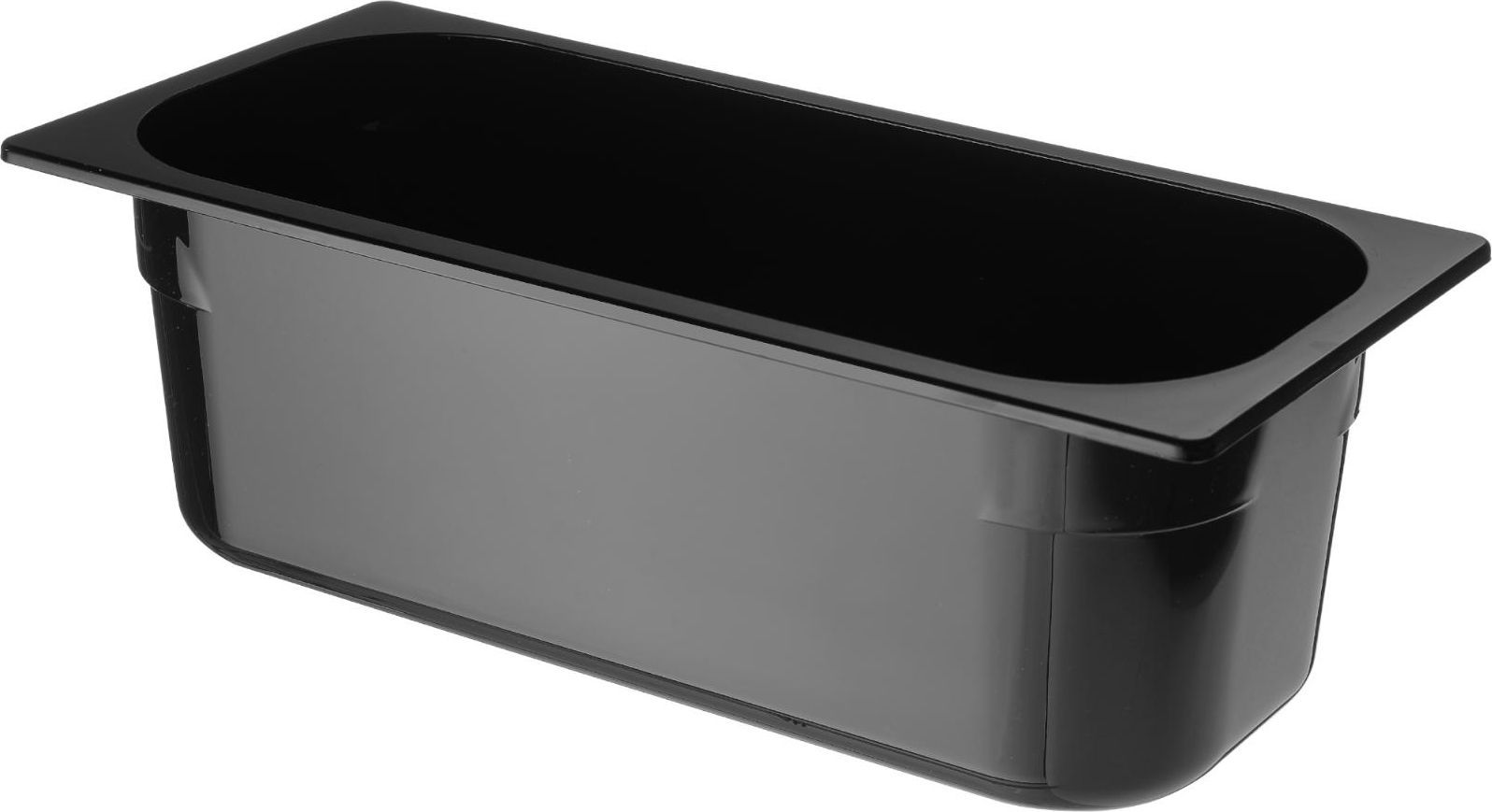 Hendi Kuweta pojemnik do lodów z poliwęglanu 360x165x120mm - czarny 5L - HENDI 807033 Kuweta pojemnik do lodów z poliwęglanu 360x165x120mm - czarny 5L