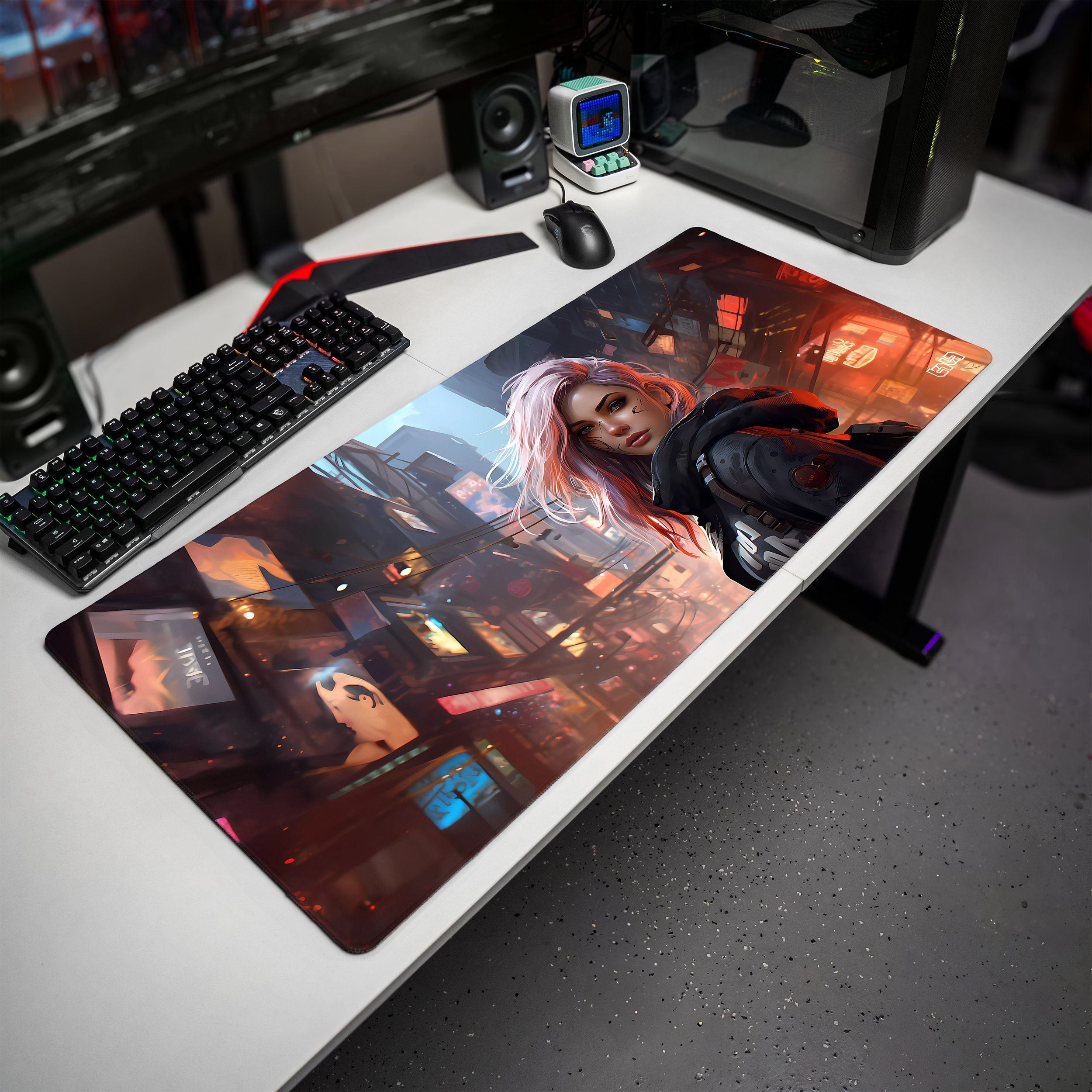 Podkładka Tilt PODKŁADKA POD MYSZ GAMINGOWA Zatłoczone Kioto 90x40 TILT Na biurko