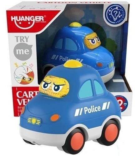 Auto policja ze światłem i dżwiękiem EDUKAMP