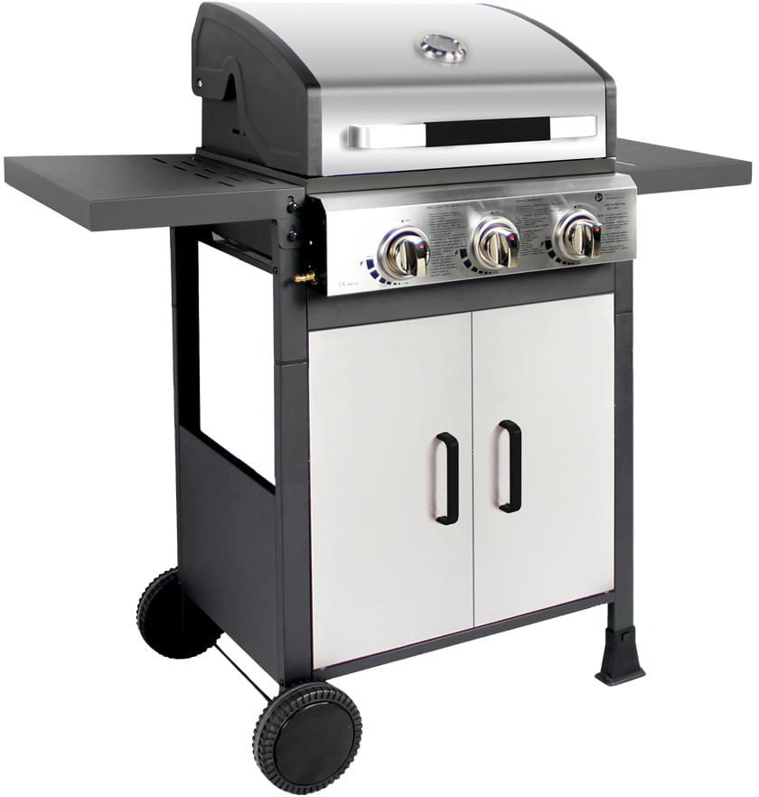 GRILL GAZOWY Z 3 PALNIKAMI BRENNER BR-G3N