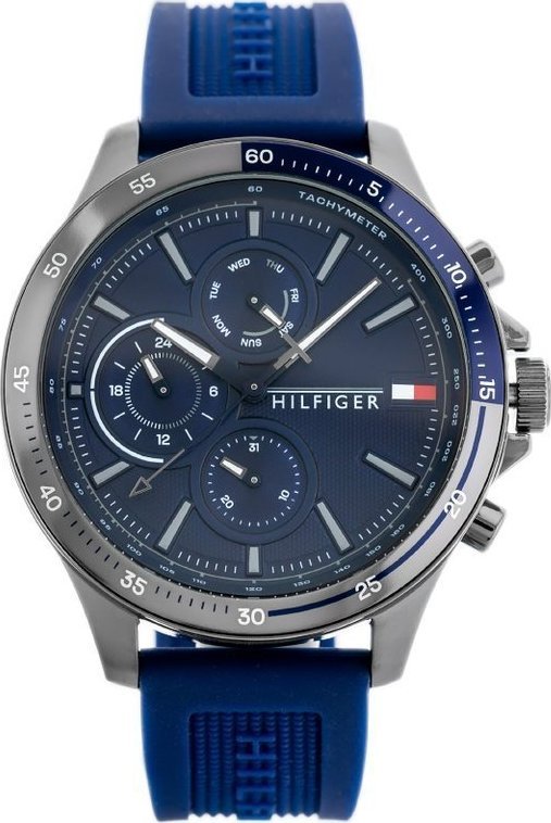 Zegarek ZEGAREK MĘSKI TOMMY HILFIGER 1791721 BANK (zf023a)
