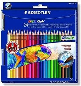 Staedtler Kredki akwarelowe 24 kolorĂłw z pÄ™dzelkiem
