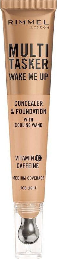 Multi-Tasker Wake Me Up rozświetlający korektor z masującym aplikatorem 030 Light 20ml