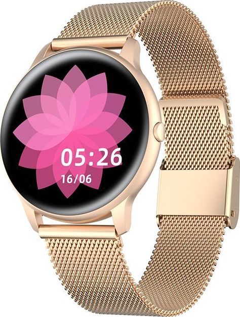 Smartwatch Gino Rossi SW015-4 Różowe złoto (SW015-4)