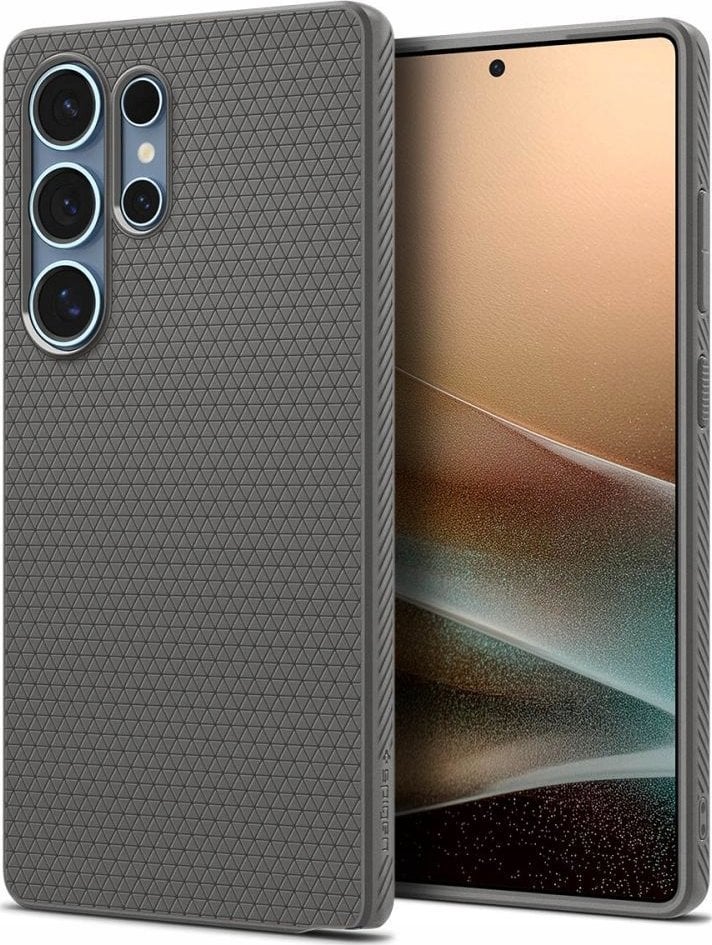 Etui Spigen Liquid Air do Samsung Galaxy S25 Ultra szary