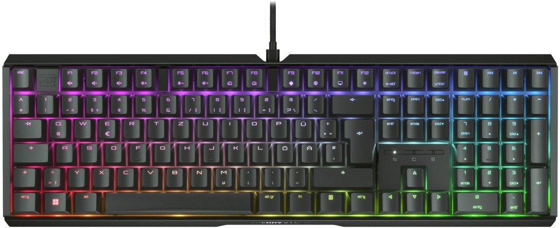 Klawiatura Cherry CHERRY XTRFY TAS MX 3.1 RGB Corded (DE) MX2A Red sw