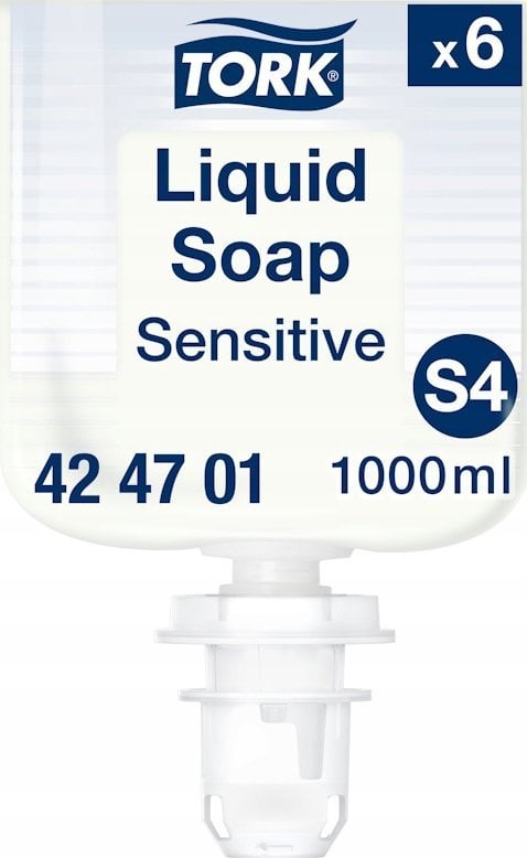Tork Tork - Łagodne mydło w płynie do skóry wrażliwej, S4 - 1 l