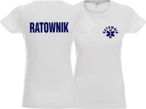 LPP - Promostars Koszulka damska RATOWNIK biała