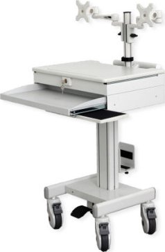 Roline ROLINE Mobilna stacja robocza PC/LCD z regulacją wysokości