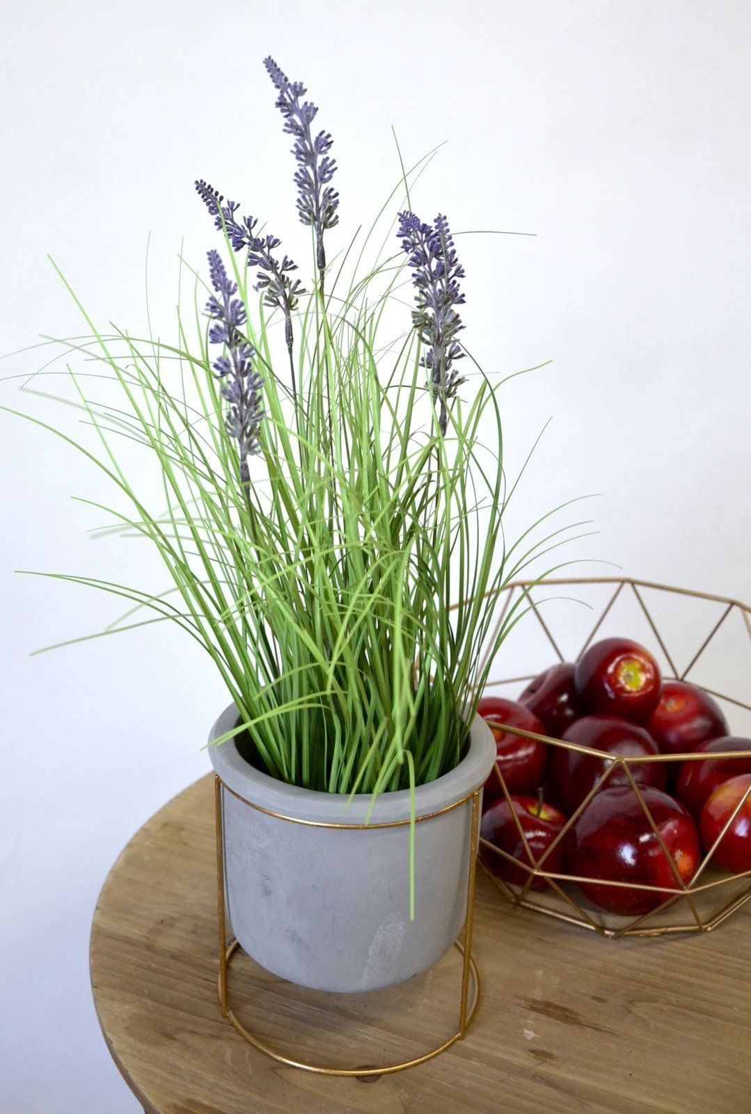 Tajemniczy ogród Osłonka betonowa na nodze SZARA uniwersalny