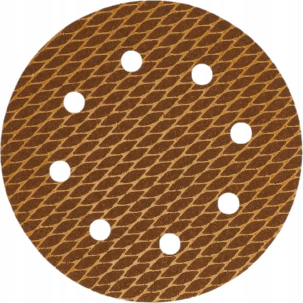 Dedra Tarczki ścierne Anti-clogg 180mm, #60, rzep, zestaw 5szt