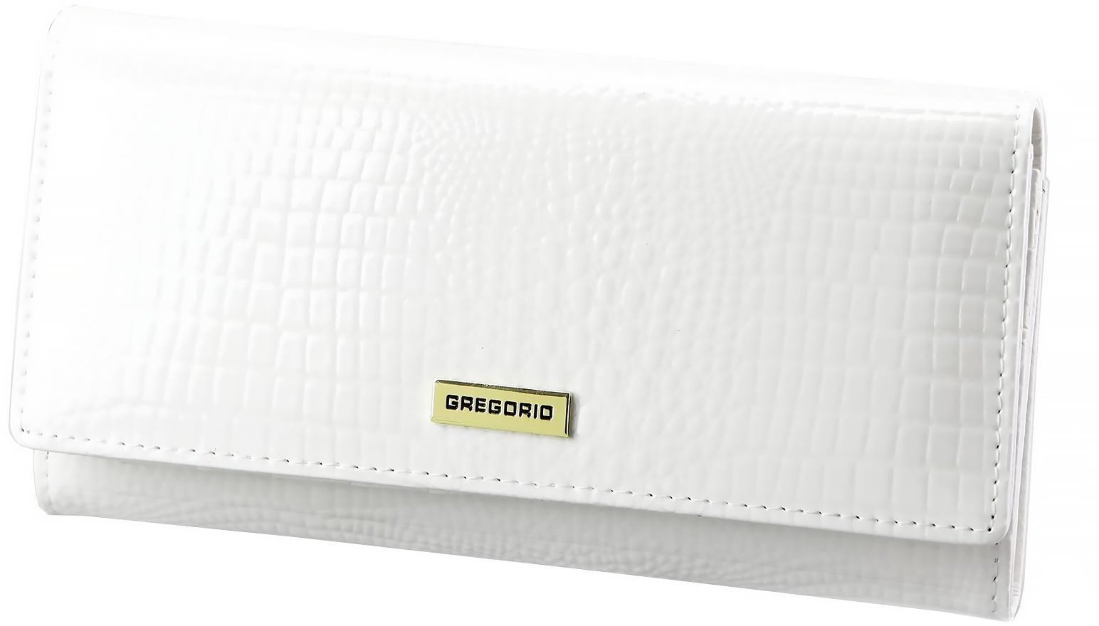 Portfel damski skórzany skóra naturalna Gregorio