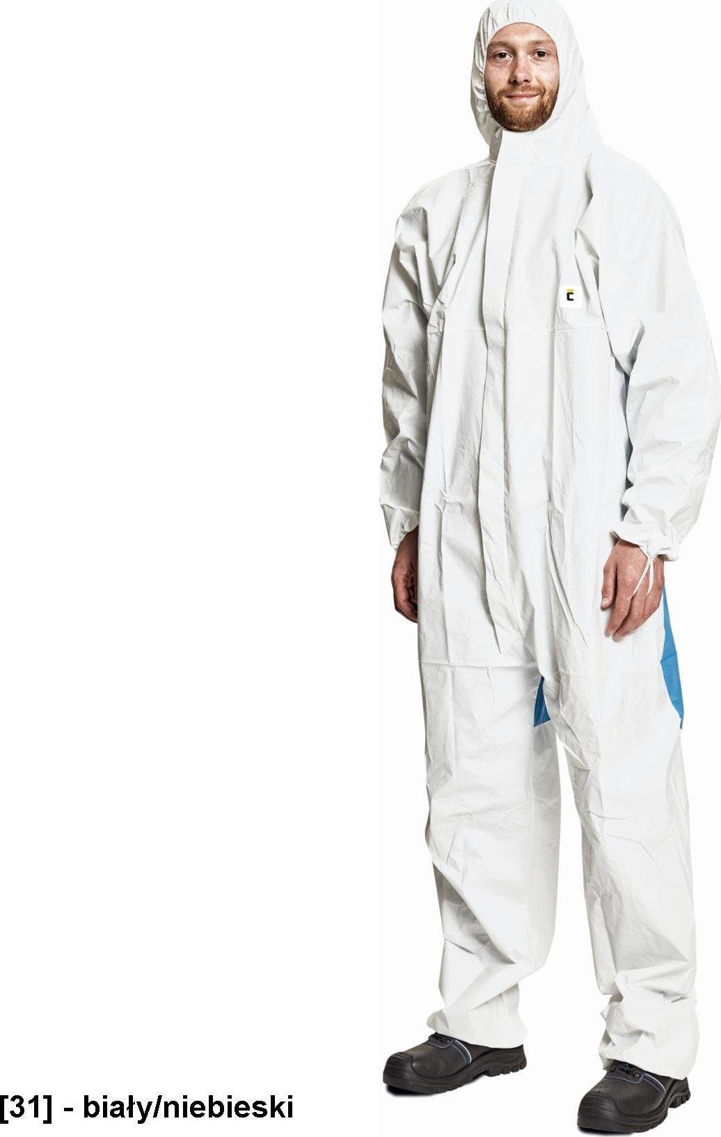 CERVA CHEMSAFE COOL - KOMBINEZON Z KAPTUREM L