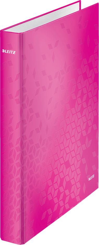 Segregator Leitz Wow 2-ringowy A4 40mm różowy (42410023)