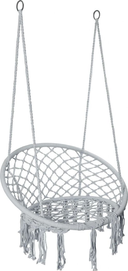 Gockowiak Krzesło fotel wiszący huśtawka Togo Szare