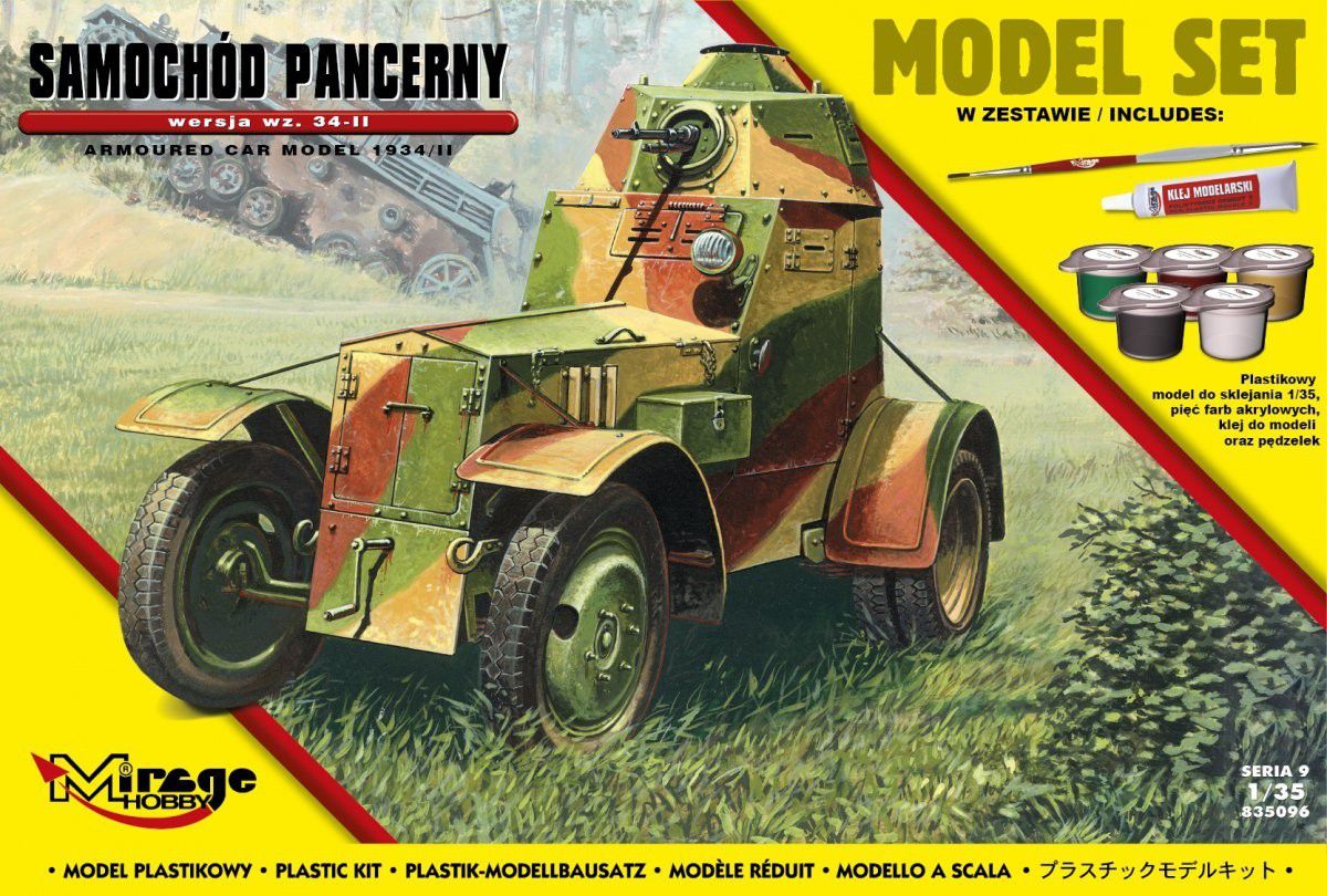 Mirage Samochód pancerny wersja wz.34-II (586918)