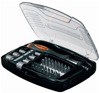 Black&Decker Zestaw bitów z wkrętakiem grzechotkowym 40 części (A7062)