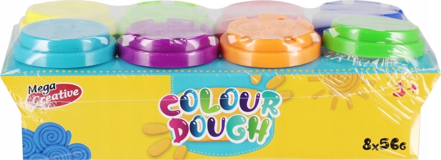 Mega Creative MASA PLASTYCZ 8KOL 56G 23X7X11 DOH MC TUB 24/48