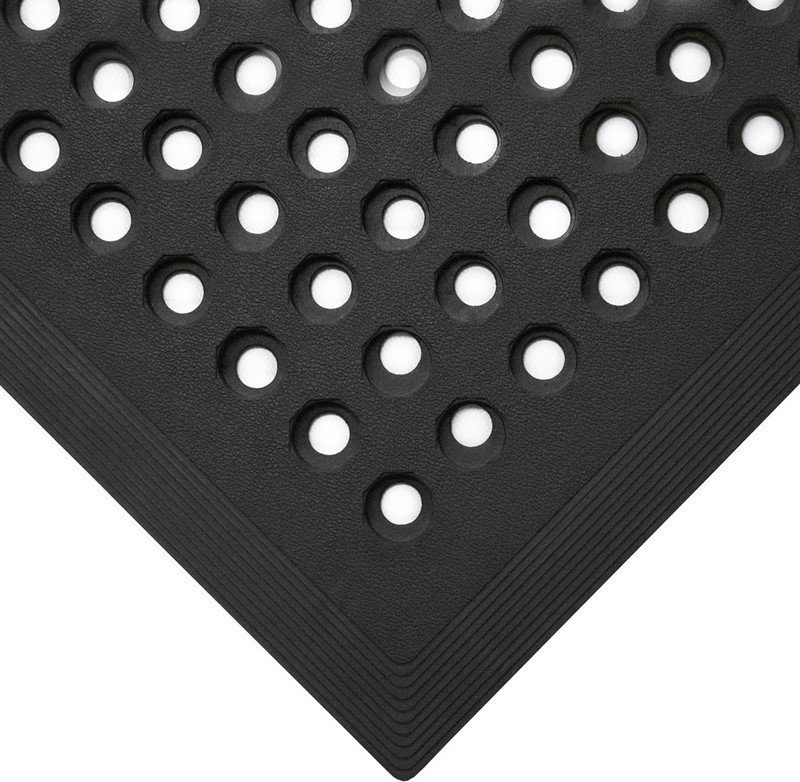 Coba Mata antypoślizgowa na stanowisko pracownicze Worksafe. Wym. 900x1500mm (Kolor: czarny)