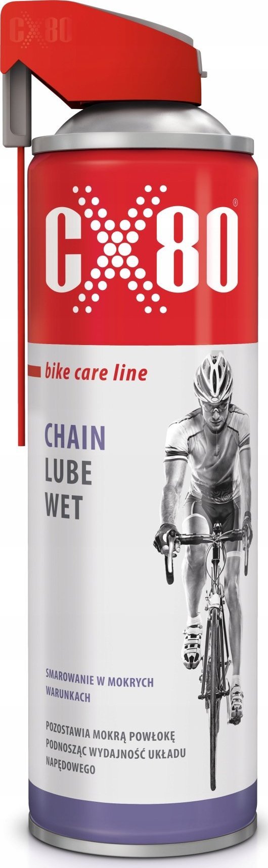 CX80 CX80 MOKRY SMAR DO ŁAŃCUCHÓW ROWEROWYCH 500 ML