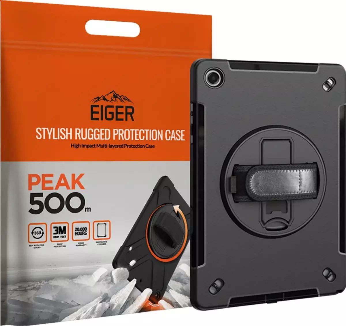 Etui na tablet Eiger Peak 500m Case Samsung Tab A11+ czarny