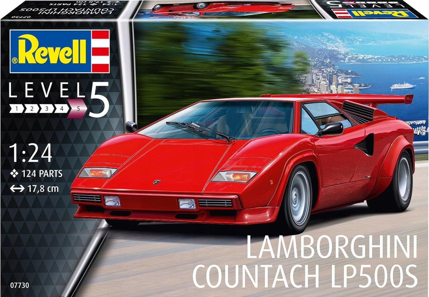 Revell Model plastikowy Lamborghini Countach LP500 1/24