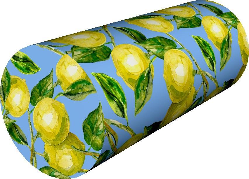 Bertoni-arco Poduszka Wałek - Lemons 25x60 cm