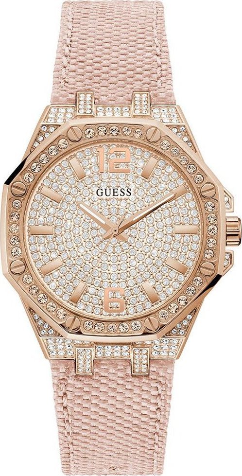 Zegarek Guess Zegarek damski Guess GW0408L3 CYRKONIE czarny