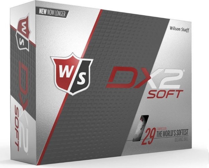 Wilson Staff morele Piłki golfowe Wilson Staff DX2 Soft (białe)