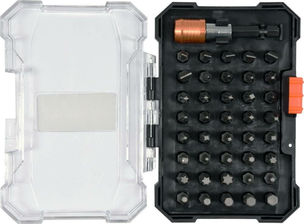 Toya VOREL ZESTAW BITÓW / KOŃCÓWKI ŚRUBOKRĘTOWE 41el.