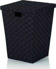 Kosz na pranie Kela Alvaro czarny (KE-23070)