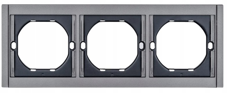 Ramka potrójna szara WESA - CC TR 49