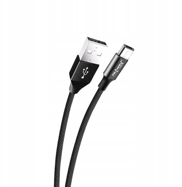 KABEL USB MICRO 5A NAFUMI CZARNY 5000mAh QUICK CHARGER QC 3.0 30CM NFM-A30