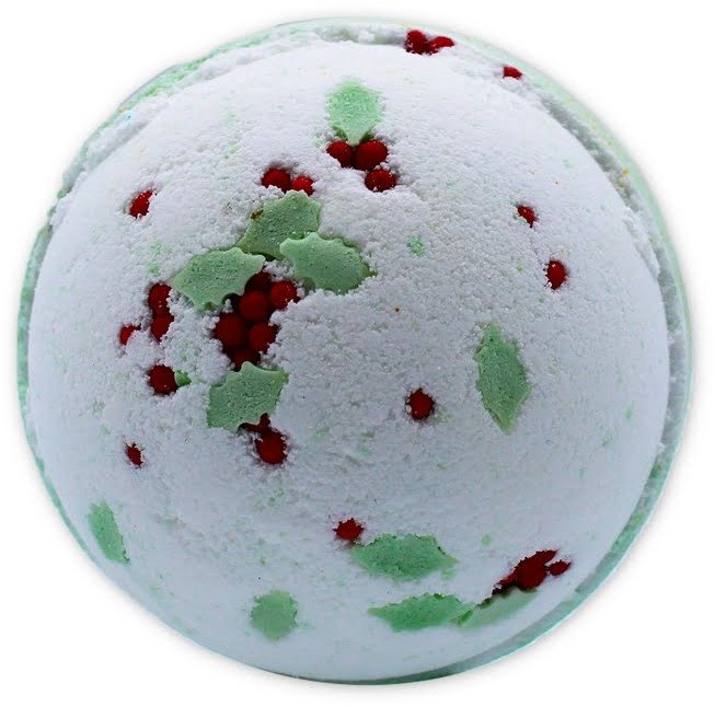 Wesoła kula do kąpieli - Jagody i jemioła