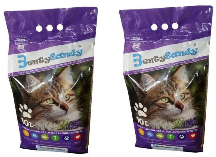 Żwirek bentonitowy BENTY SANDY LAVENDER 20L