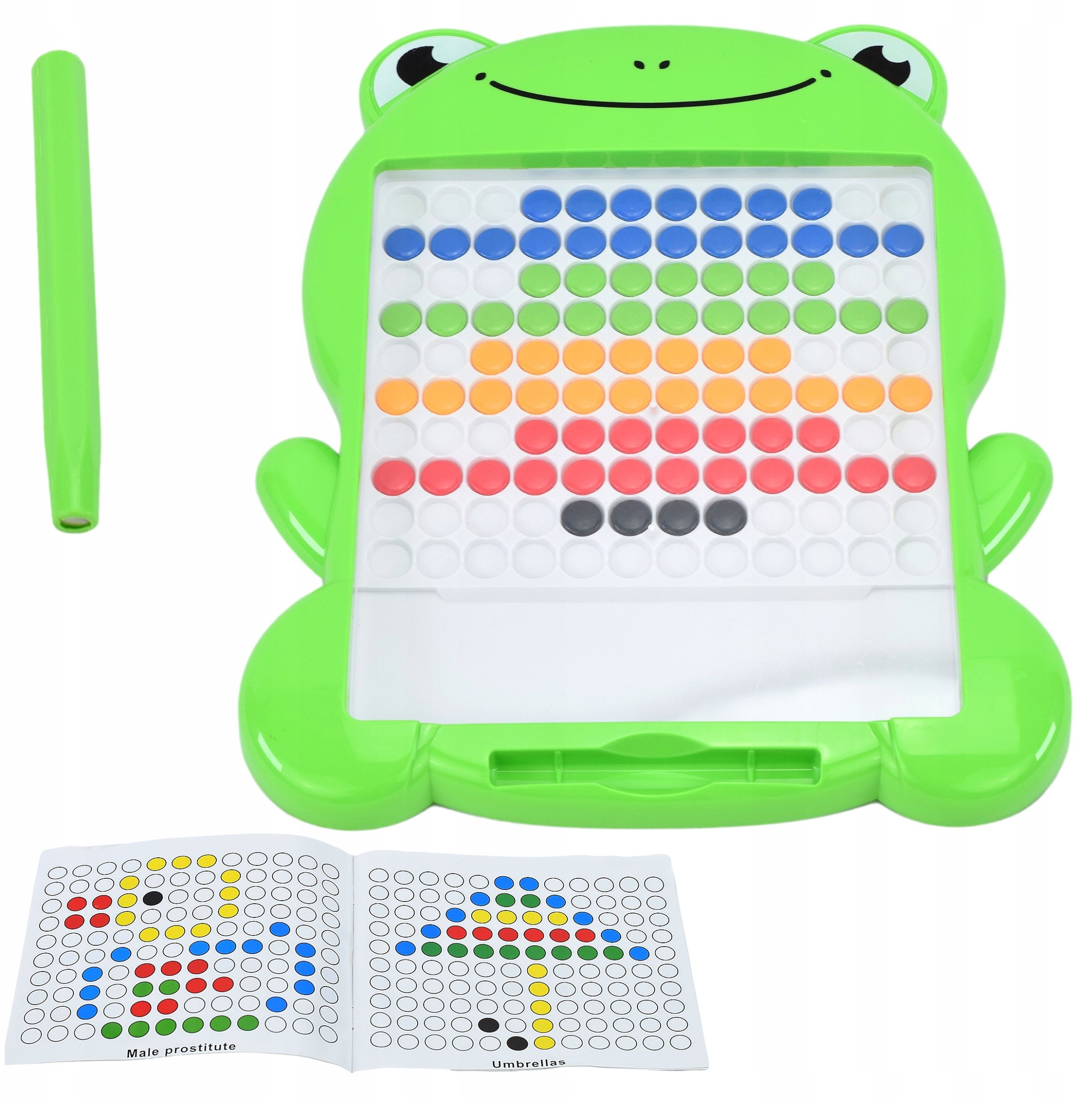 MAGNETYCZNA TABLICA KULECZKOWA MOZAIKA KLOCKI MAGPAD ZABAWKI DLA DZIECI