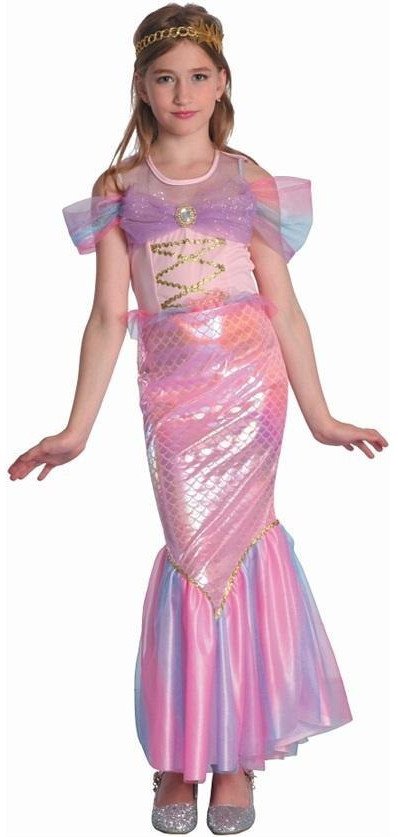 Strój Różowa Syrenka rozm 120/130cm