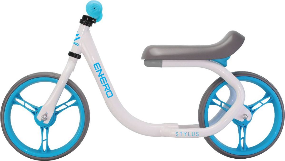 Rowerek biegowy Enero Stylus 12'' biało niebieski