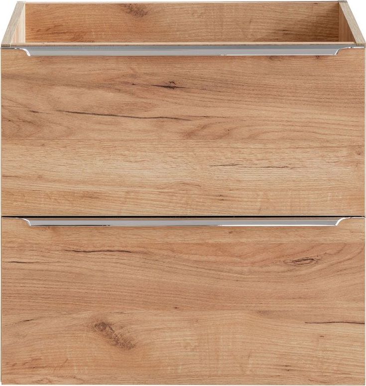 Elior Podwieszana szafka łazienkowa pod umywalkę - Malta 3X Dąb 60 cm