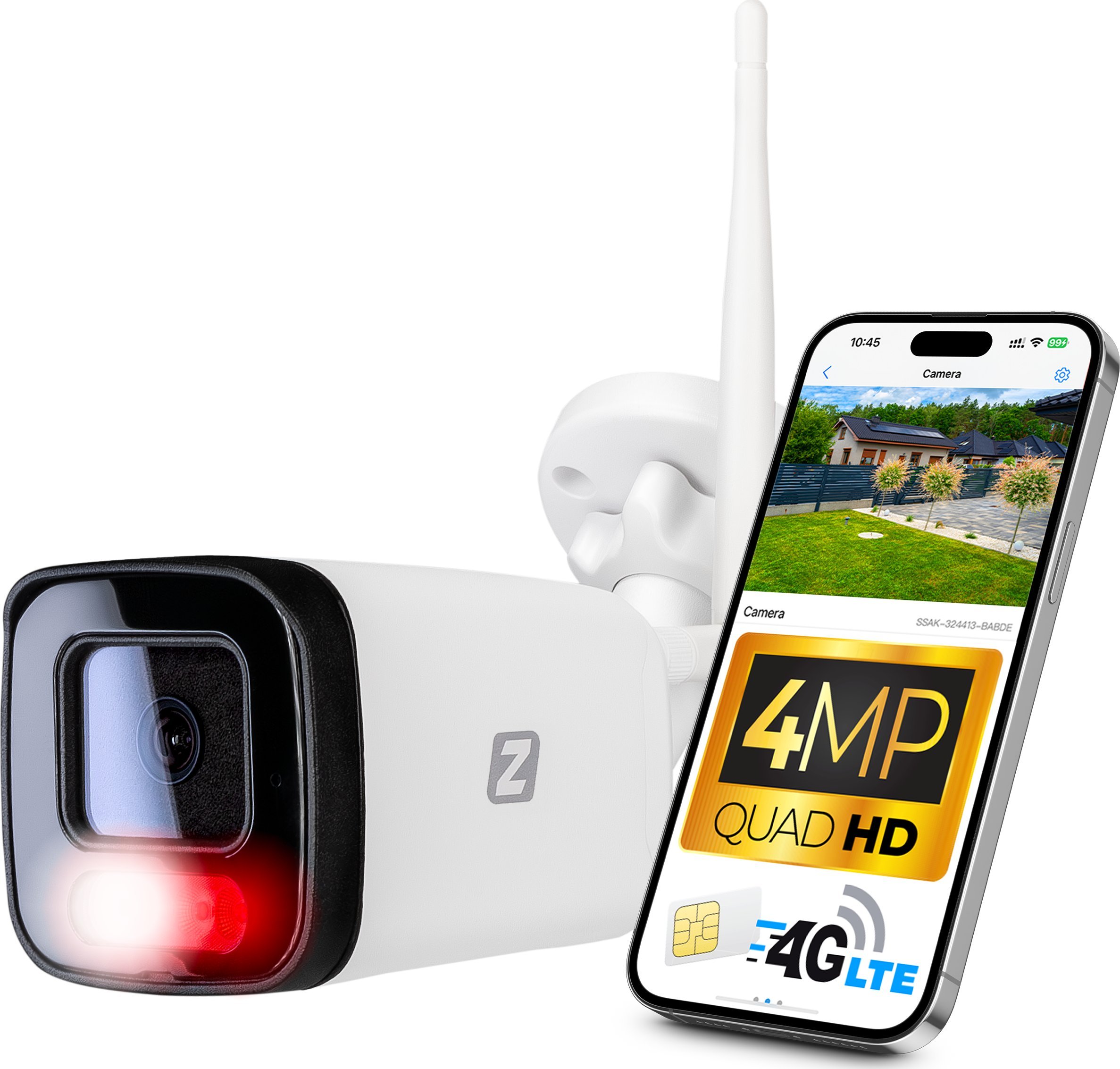 Kamera IP A4 GSM/4G 4MPx Zintronic IKTGSM430V1