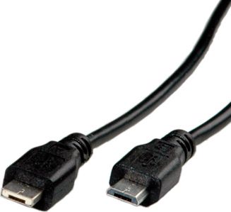 Kabel USB Roline 1.8 m Czarny (11.02.8753)