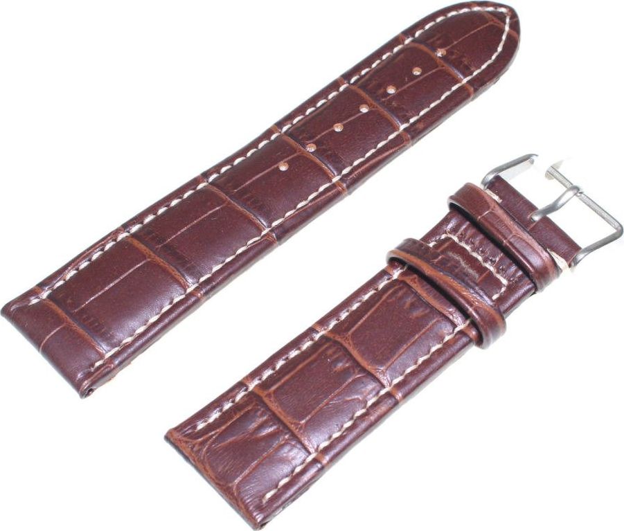 JVD Skórzany pasek do zegarka 24 mm JVD R14502-24 uniwersalny