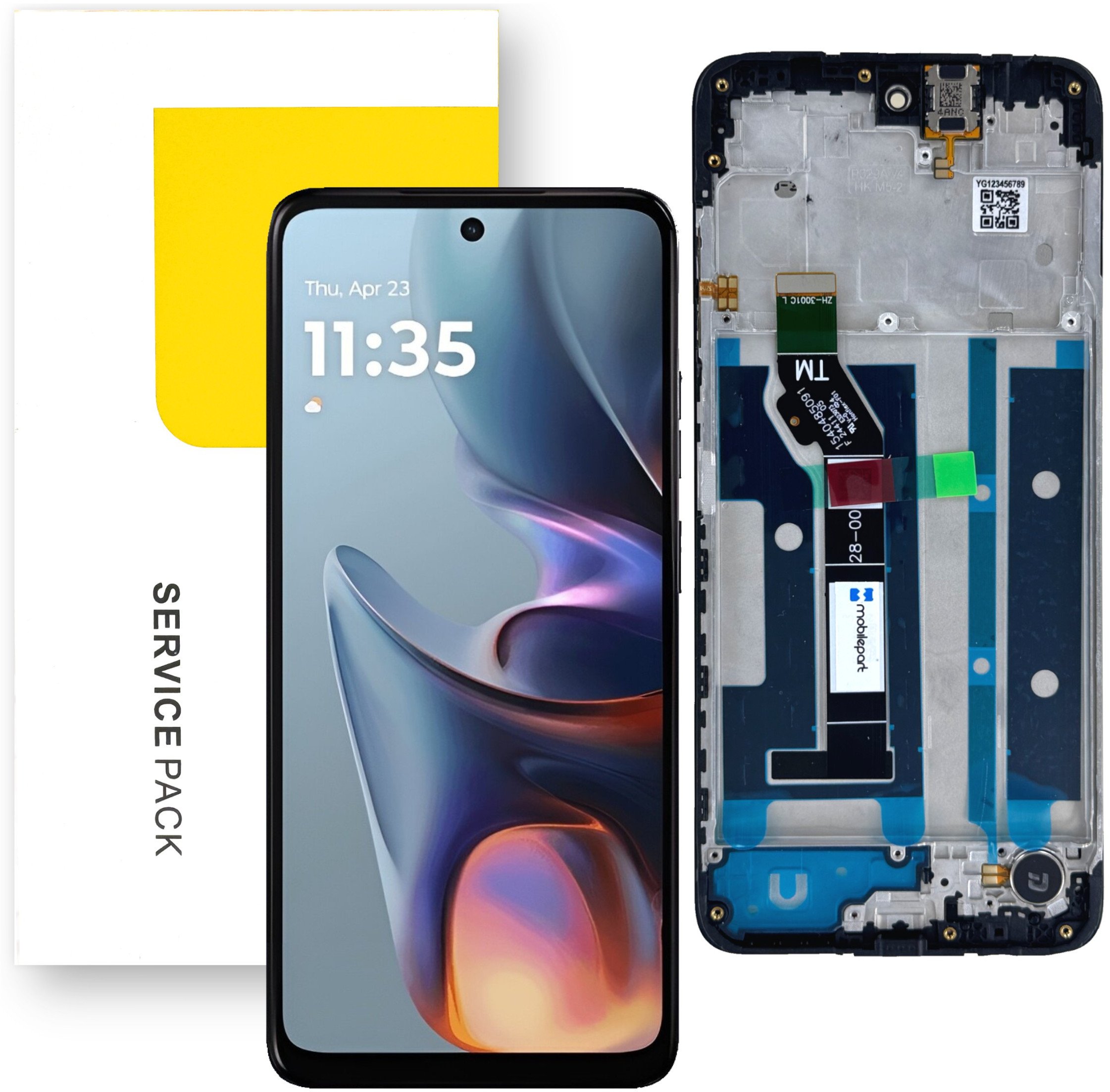 Wyświetlacz do Motorola Moto G05 LCD XT2523 Ramka Oryginał Mobilepart