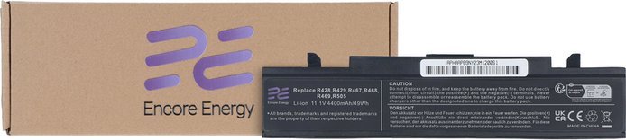 Bateria Encore Energy Nowa bateria Encore Energy do Samsung R428 R429 R467 R468 R469 R505 49Wh 11.1V 4400mAh AA-PB9NC6B