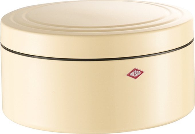 Chlebak Wesco Pojemnik na pieczywo okrągły beżowy Classic Line