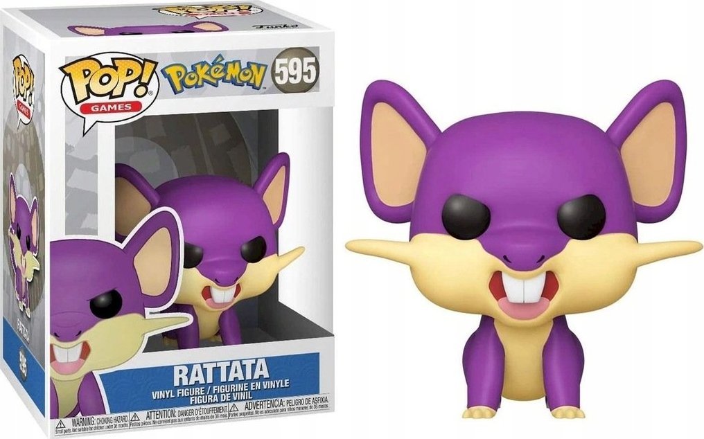 Figurka Funko Pop figurka funko pop! pokemon rattata (595)