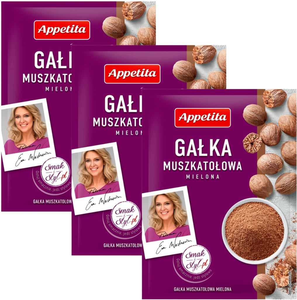 Appetita Gałka muszkatołowa mielona 8 g x 3 sztuki