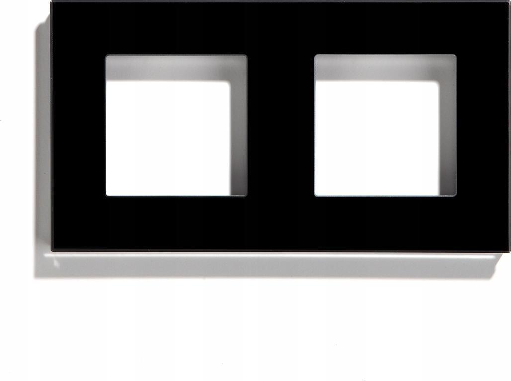 RTX Ramka Szklana Czarna 2-Polowa do Systemu RTX SH