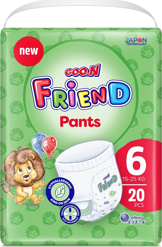 GOO.N GOO.N Friend Pants size 6, 15-25 kg, 20 pcs., F1010117-003